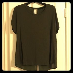 Flowy Olive Green Shirt